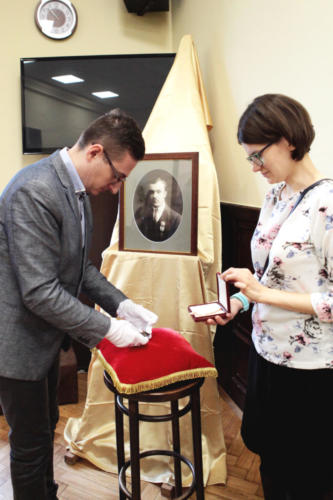 wykład poświęcony Olgierdowi B. Chołodeckiemu w Domu Kulturze w PZG Oddział Małopolski przy ul. Św. Jana 18 w Krakowie
