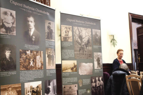 wykład poświęcony Olgierdowi B. Chołodeckiemu w Domu Kulturze w PZG Oddział Małopolski przy ul. Św. Jana 18 w Krakowie