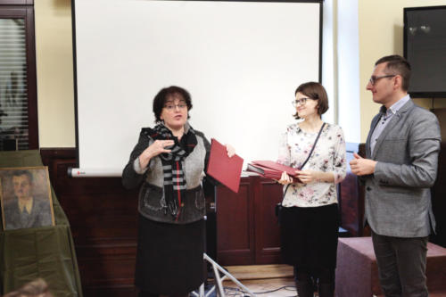 wykład poświęcony Olgierdowi B. Chołodeckiemu w Domu Kulturze w PZG Oddział Małopolski przy ul. Św. Jana 18 w Krakowie